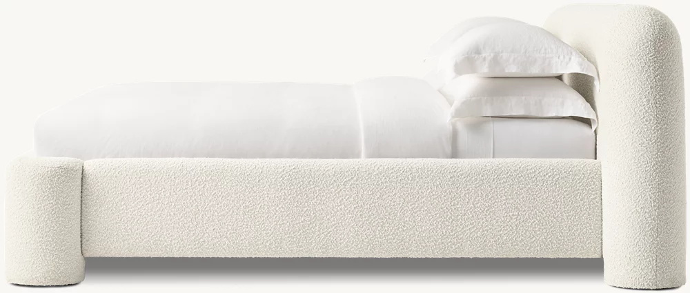 Fabric Panel Sleeping Bed