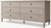 Oak Six-drawer Cabinet