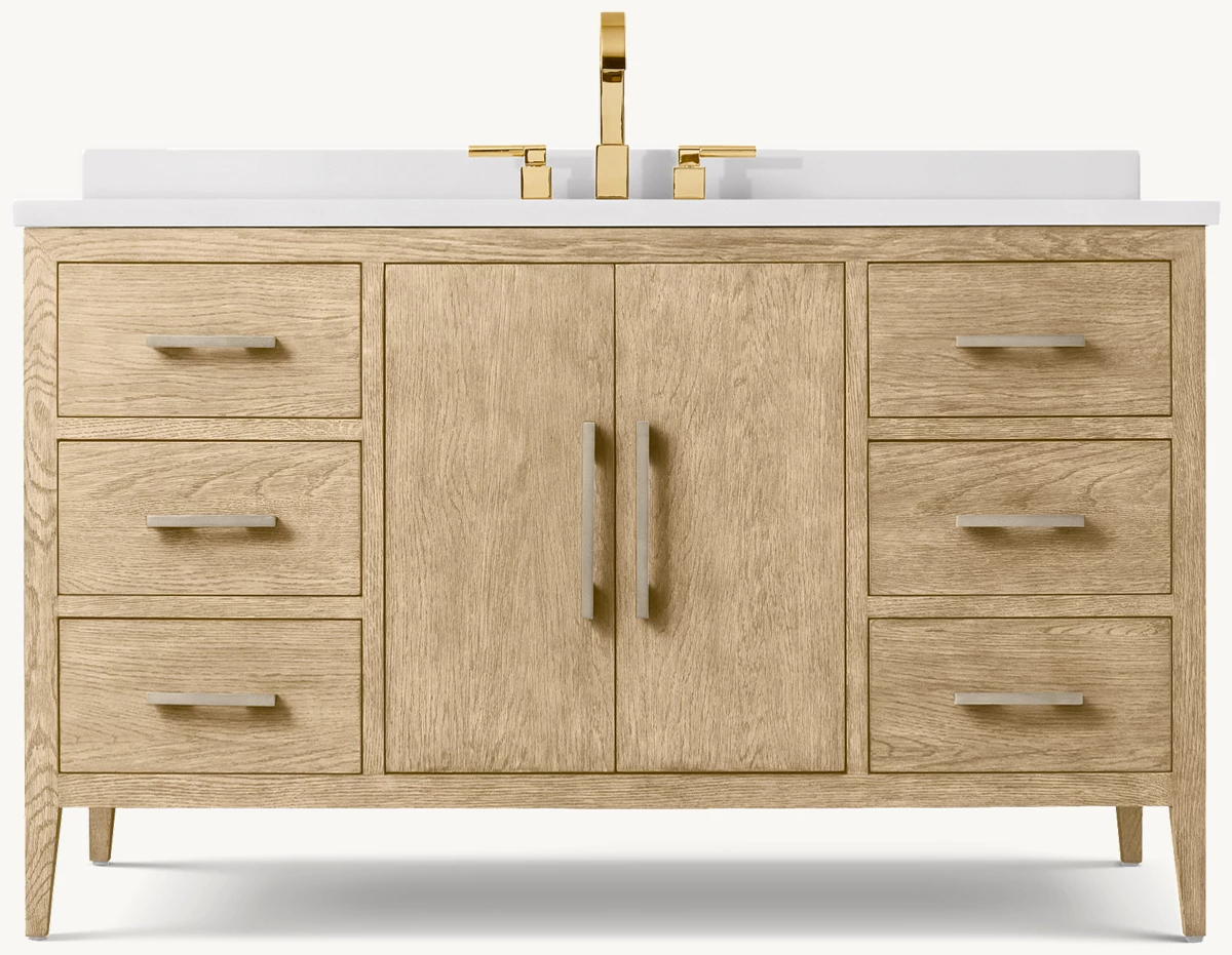 Single extra-wide vanity