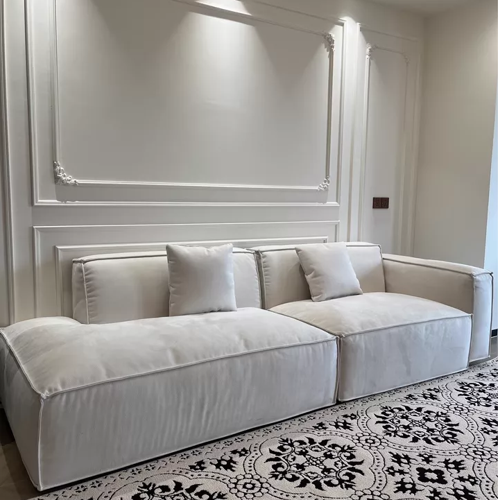 French Winnie Fabric Sofa