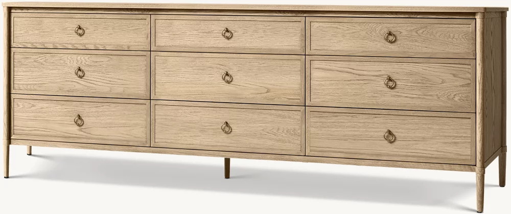 Nine-drawer Bedroom Storage Dressing Table