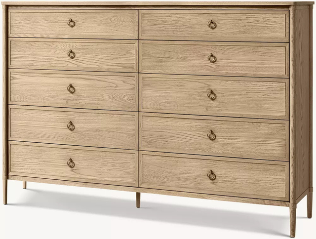 Bedroom ten-drawer dressing table
