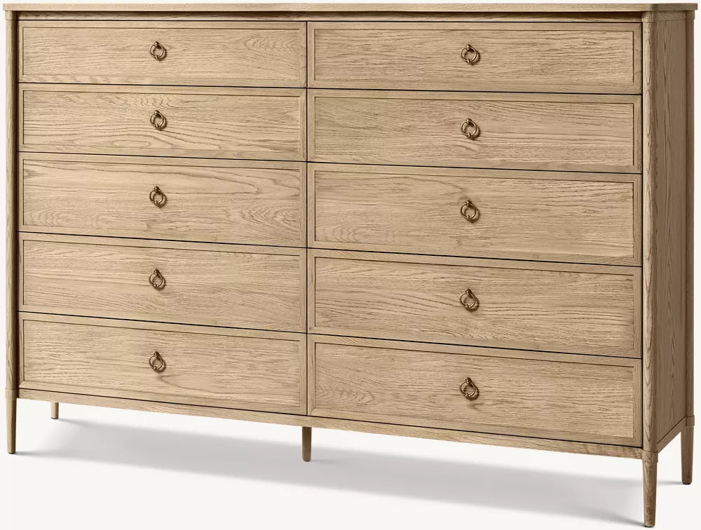 Bedroom ten-drawer dressing table