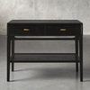 Simple Two-pull Bedside Table