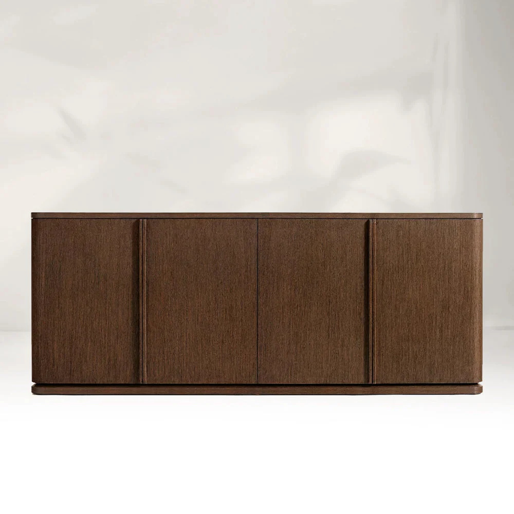 Minimalist 4-Door Sideboard