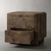 Brown - grain Two - drawer Sideboard