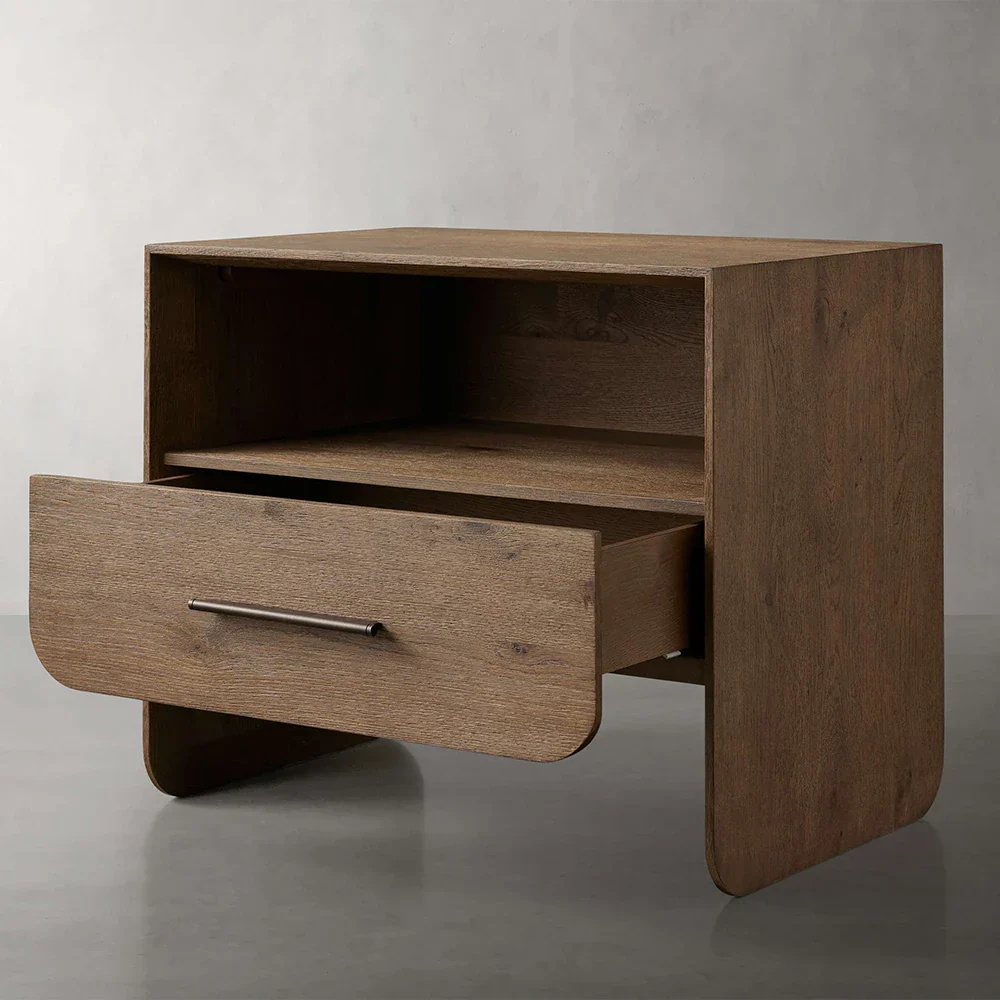 Minimalist Single - drawer nightstand