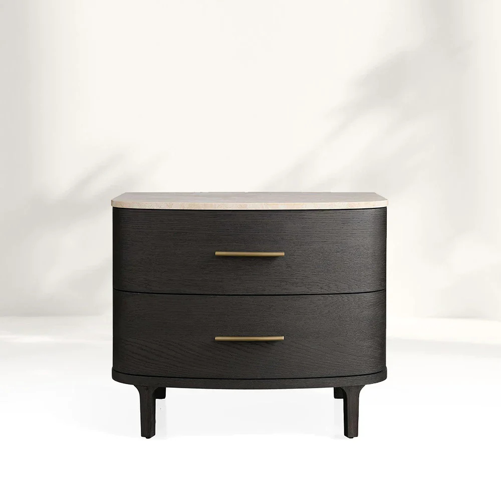 Double - drawer Nightstand