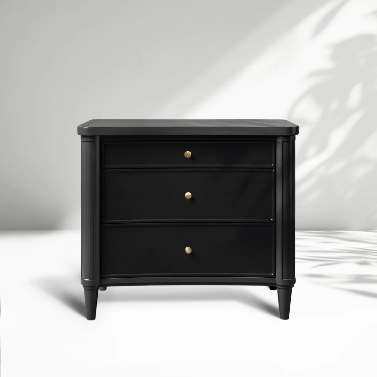 Three - Drawer Nightstand
