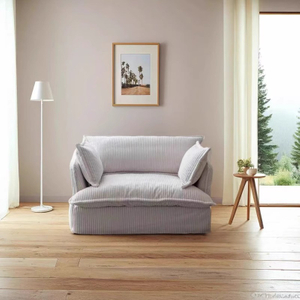 Japanese-style Detachable Corduroy Small Sofa