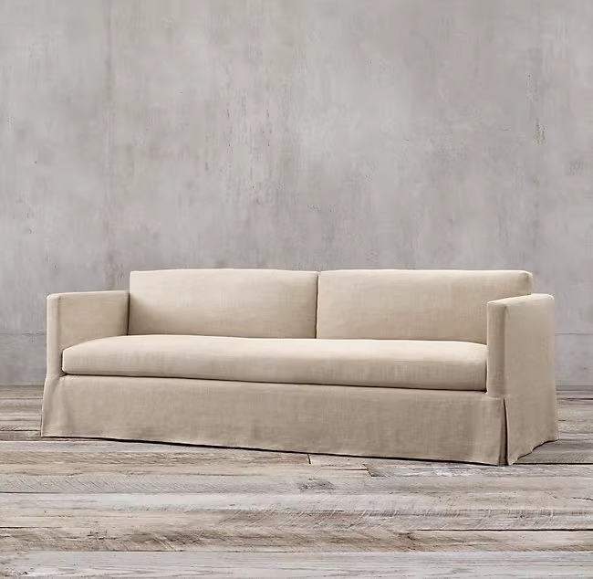 American RH simple and detachable washable sofa