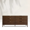 Modern 6-Drawer Dresser