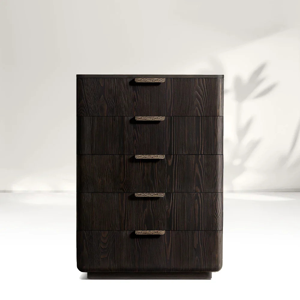Wooden 5-Drawer Dresser