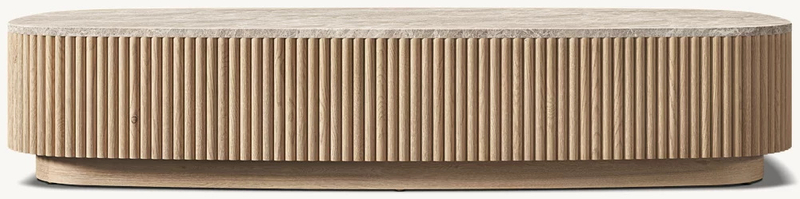 Square Stone-based Coffee Table
