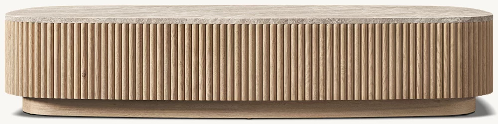 Square Stone-based Coffee Table