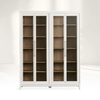 Modular Tall Clear Glass Cabinet