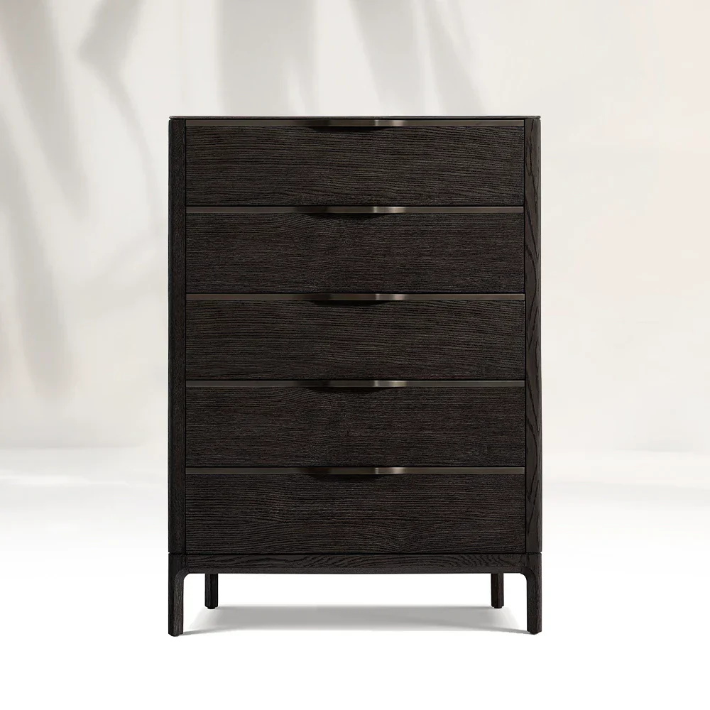 Five-Drawer Narrow Dresser