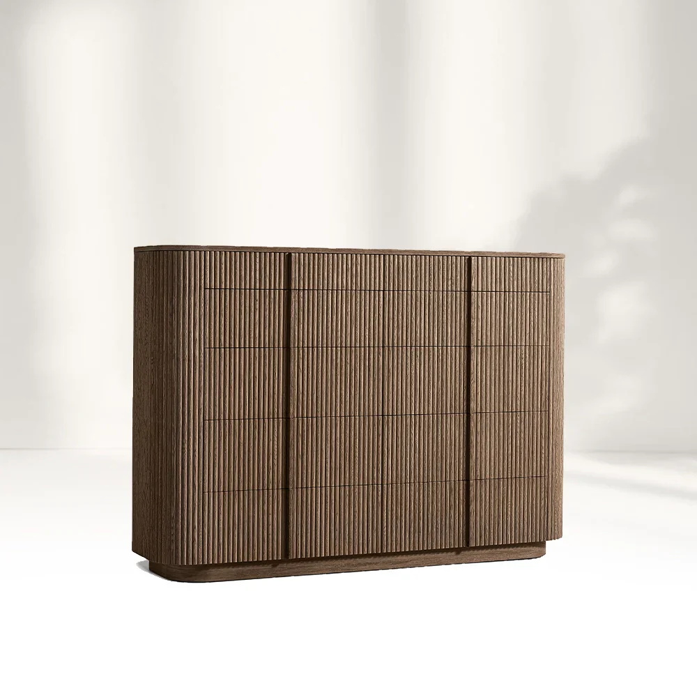 Modern Sideboard 10-Drawer Dresser