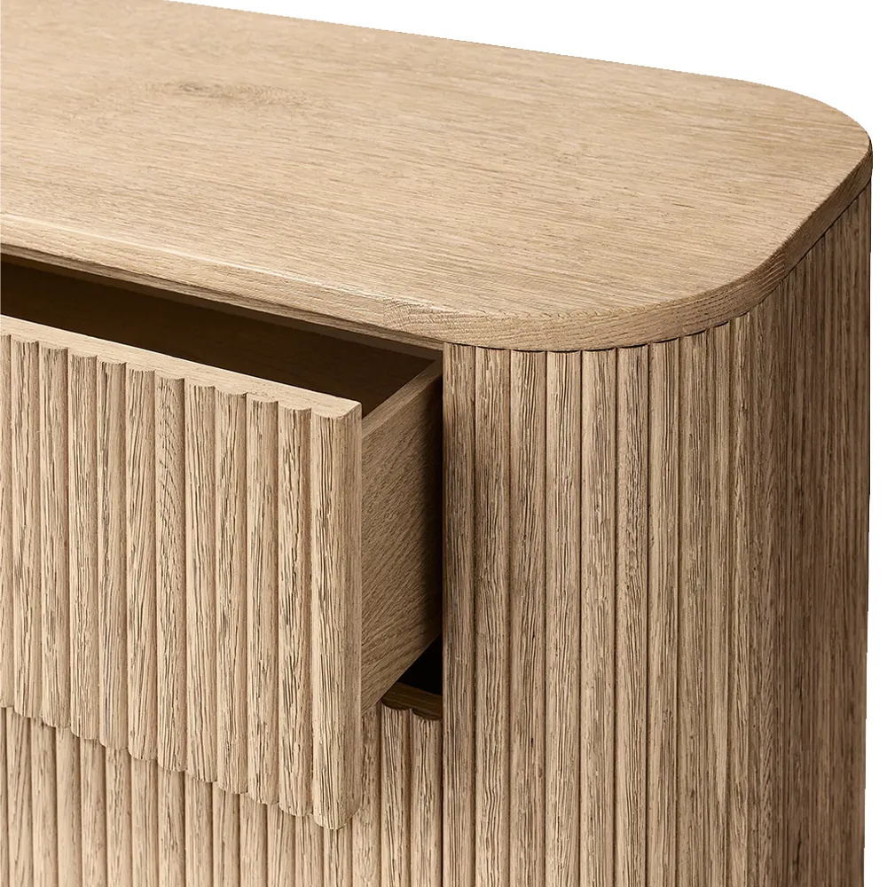 Modern Cabinet 5-Drawer Narrow Dresser
