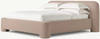 Fabric Panel Sleeping Bed