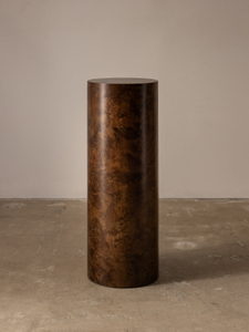 Tree Bark Bedside Table