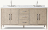 French Contemporary Double Vanity
