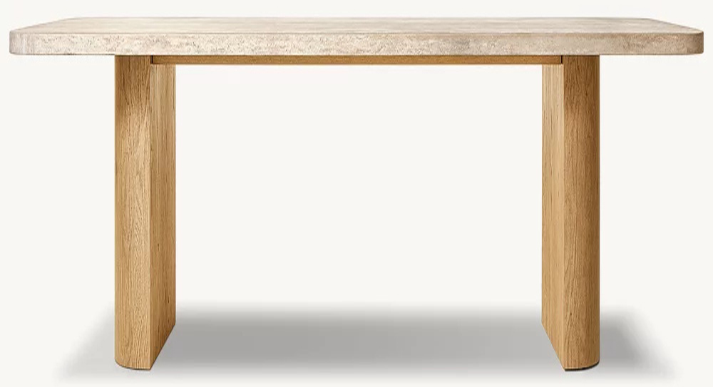 Rectangular dining table