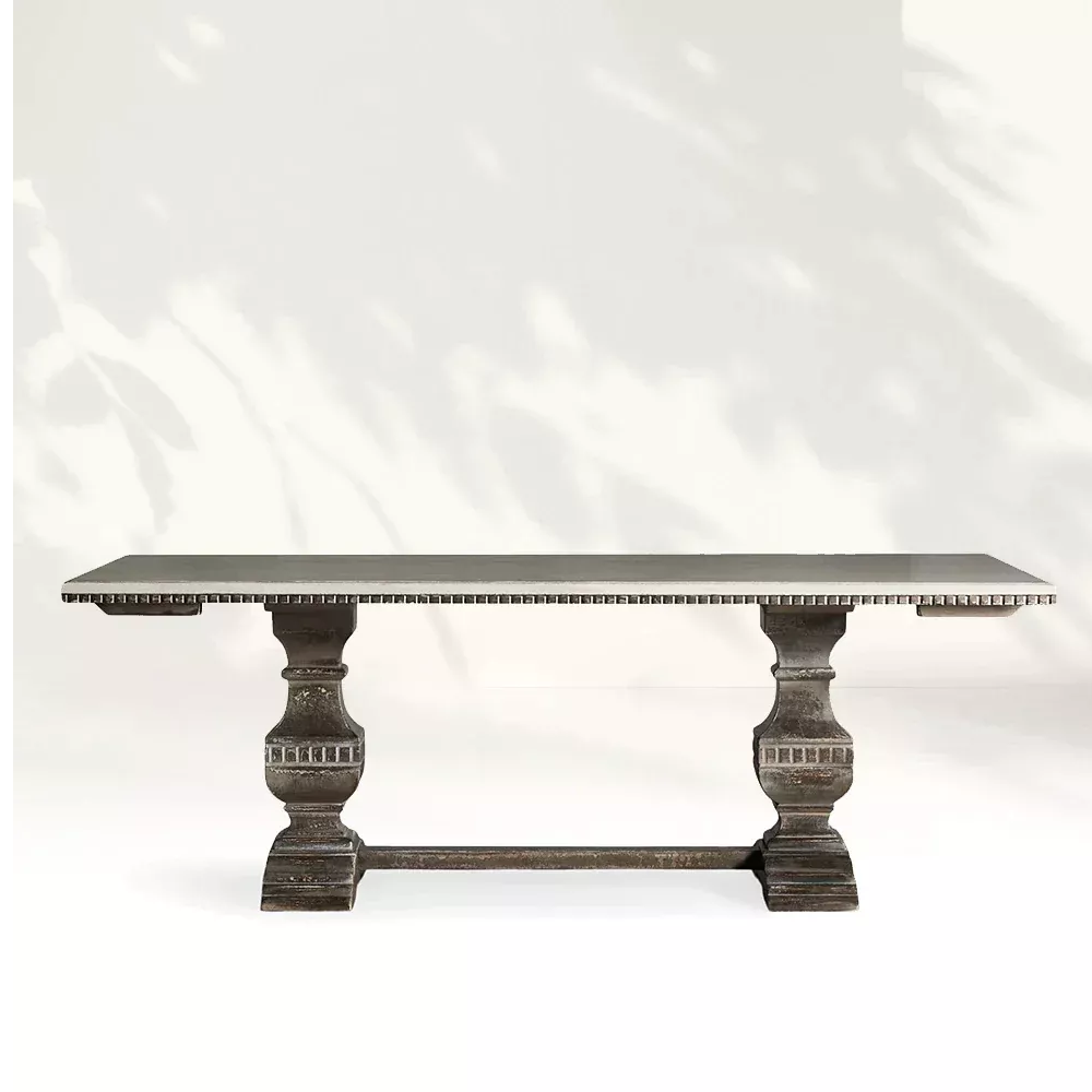 Finnley Scalable Long dining Table: A Fusion of Old Times and Life