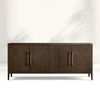 Modern Minimalist Solid Wood Sideboard