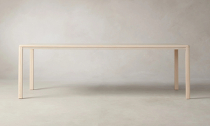 Straight - lined Ash Dining Table