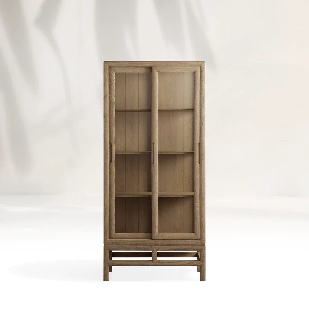 Modern Minimalist oak Cabinet