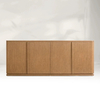 Minimalist 4-Door Sideboard