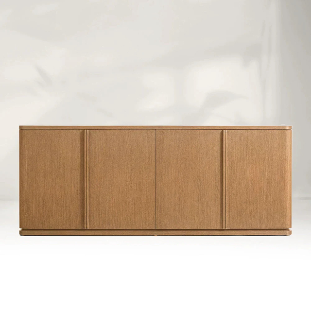 Minimalist 4-Door Sideboard