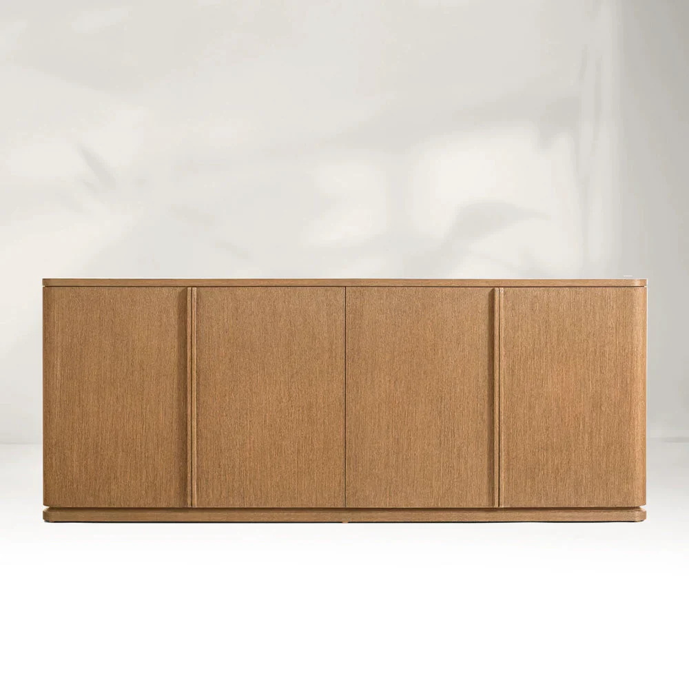 Minimalist 4-Door Sideboard