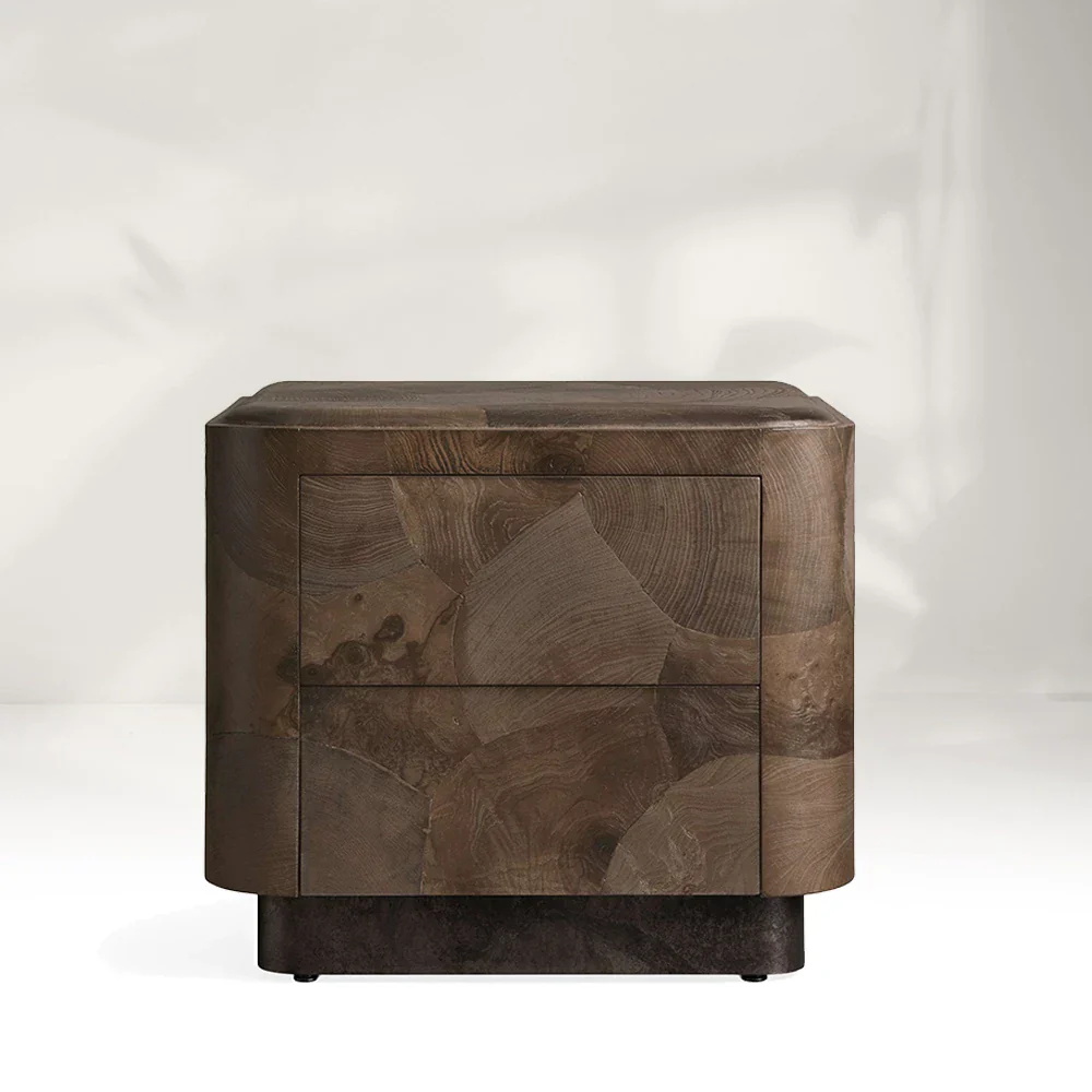 Brown - grain Two - drawer Sideboard