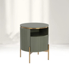  Vertical - striped Round Sideboard