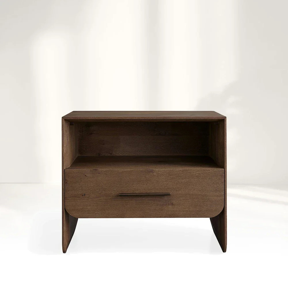 Minimalist Single - drawer nightstand