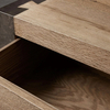 Two - tone Double - drawer nightstand