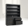 Modular Bookcase with File Base