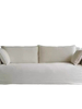 Simple and detachable washable fabric sofa