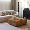 American Tree Bark Coffee Table