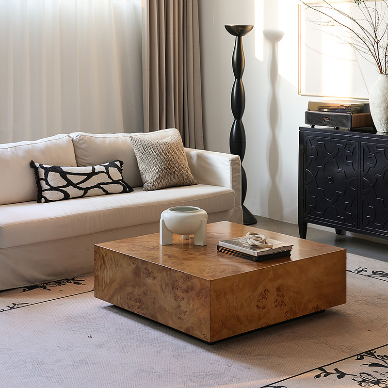 American Tree Bark Coffee Table