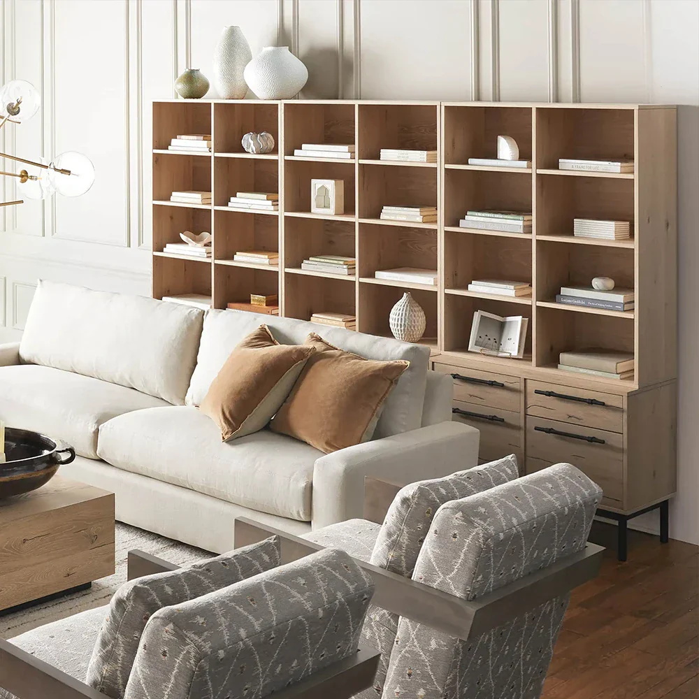 Modular Triple Bookcase File