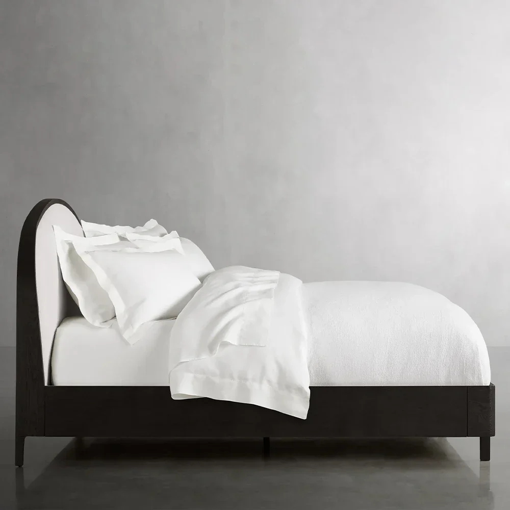 Modern Two - tone Upholstered Bed