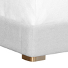 Modern Light Grey Upholstered Bed