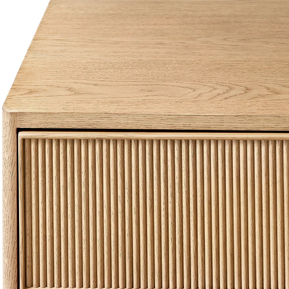  Vertical - striped 9-Drawer Dresser 