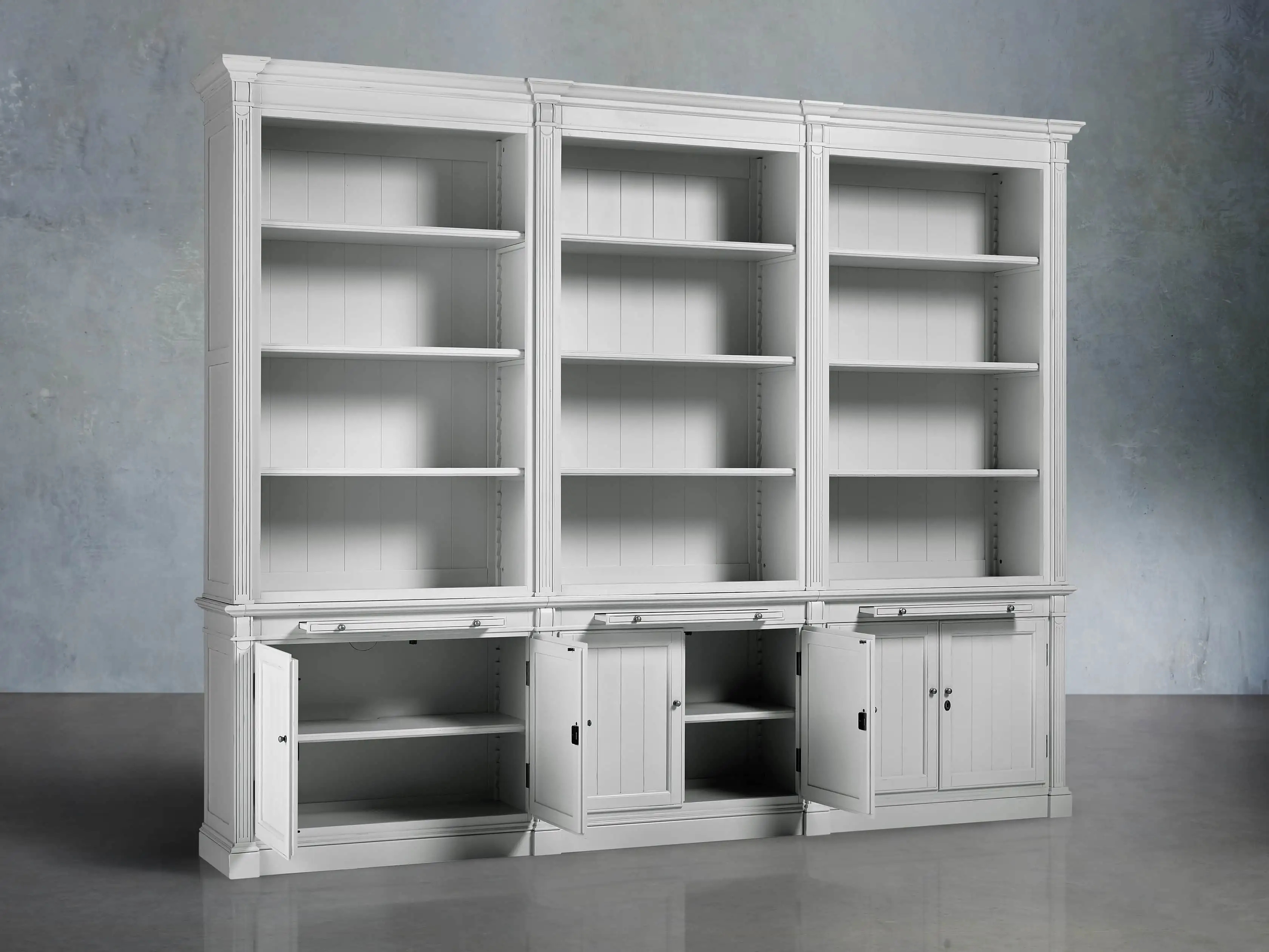 Serene Ivory Storage Cabinet