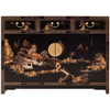 New Chinese-style classical hand-painted entrance cabinet