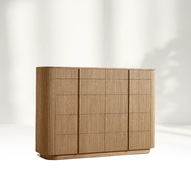 Modern Sideboard 10-Drawer Dresser