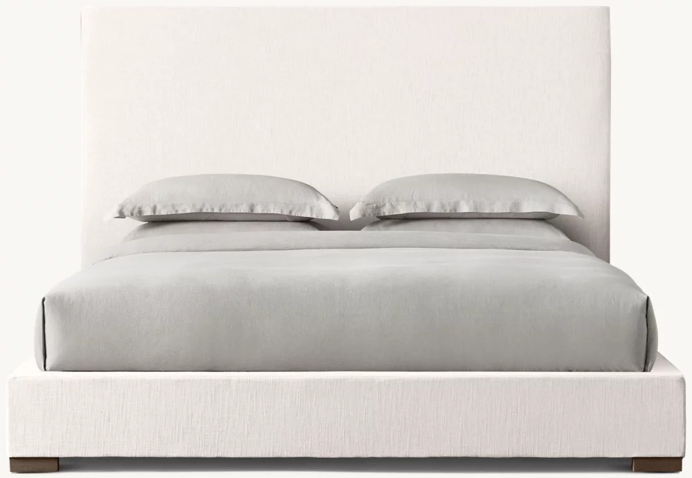 Fabric Panel Plateform Bed